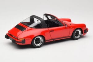 Porsche 911 930 Carrera Targa 3.2 Guards Red Minichamps 1:18 100063061 Metal — zdjęcie 4 z 9