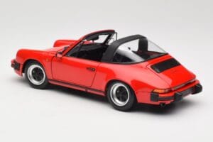 Porsche 911 930 Carrera Targa 3.2 Guards Red Minichamps 1:18 100063061 Metal — zdjęcie 8 z 9