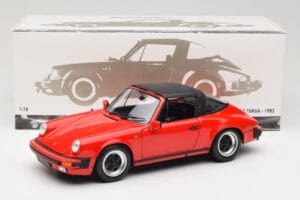Porsche 911 930 Carrera Targa 3.2 Guards Red Minichamps 1:18 100063061 Metal — zdjęcie 9 z 9