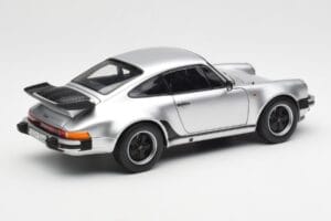 Porsche 911 930 Turbo 3.3 Srebrny Norev 1:18 187574 Metal — zdjęcie 3 z 8