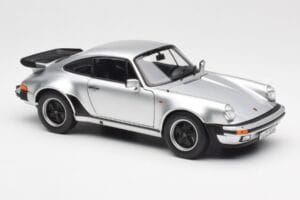 Porsche 911 930 Turbo 3.3 Srebrny Norev 1:18 187574 Metal — zdjęcie 6 z 8