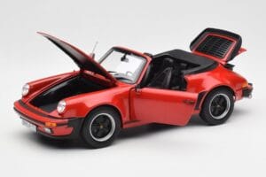 Porsche 911 930 Turbo Kabriolet Czerwony Norev 1:18 187664 Metal — zdjęcie 2 z 8