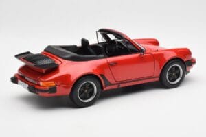 Porsche 911 930 Turbo Kabriolet Czerwony Norev 1:18 187664 Metal — zdjęcie 3 z 8