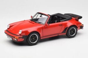 Porsche 911 930 Turbo Kabriolet Czerwony Norev 1:18 187664 Metal