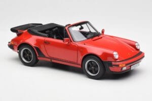 Porsche 911 930 Turbo Kabriolet Czerwony Norev 1:18 187664 Metal — zdjęcie 6 z 8