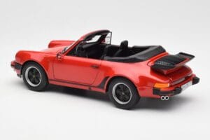 Porsche 911 930 Turbo Kabriolet Czerwony Norev 1:18 187664 Metal — zdjęcie 7 z 8
