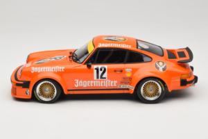 Porsche 911 934 Jagermeister #12 H. Kelleners Winner ADAC Eifelrennen DRM 1976 Minichamps 1:18 155766412 Metal — zdjęcie 3 z 6