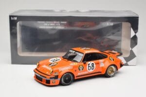 Porsche 911 934 Jagermeister #68 C. Poulain / D. Feitler 24 Hours of Le Mans 1978 Minichamps 1:18 155786468 Metal — zdjęcie 6 z 6