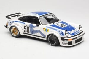 Porsche 911 934 #58 B. Wollek / P. Gurdjian Kremer Racing Winners Group 4 24 Hours of Le Mans 1977 Minichamps 1:18 155776458  — zdjęcie 4 z 6