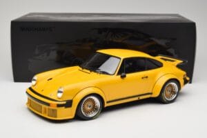 Porsche 911 934 RSR Żółty 1976 Minichamps 1:12 125766401 Metal — zdjęcie 6 z 6