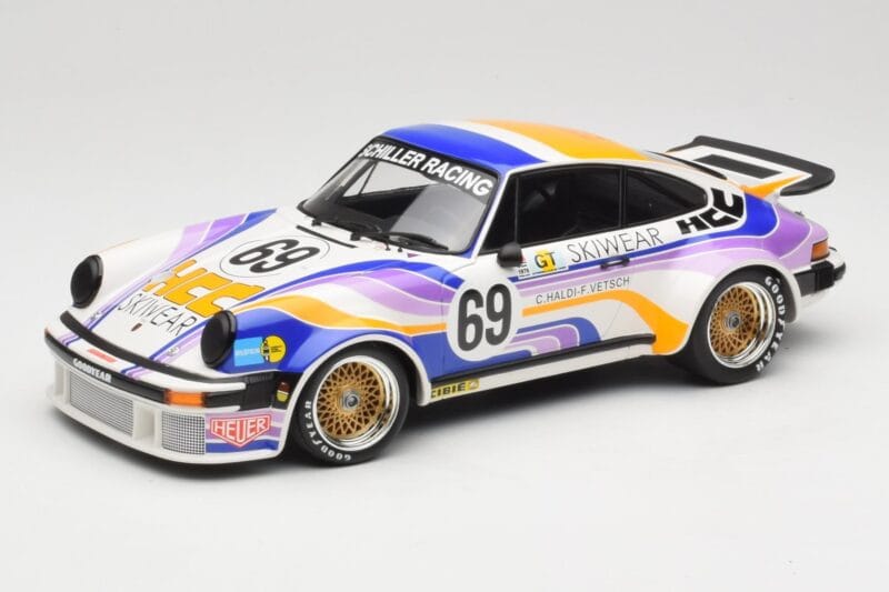 Porsche 911 934 Schiller Racing Team #69 R. Haldi / H. Vetsch 24 Hours of Le Mans 1976 Minichamps 1:18 155766469 Metal