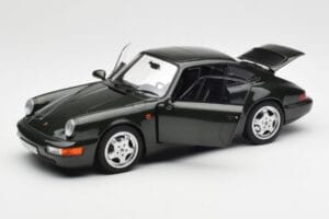 Porsche 911 964 Carrera 4 Zielony Metalik Norev 1:18 187321 Metal — zdjęcie 2 z 8