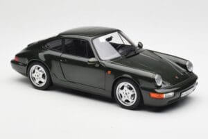 Porsche 911 964 Carrera 4 Zielony Metalik Norev 1:18 187321 Metal — zdjęcie 6 z 8