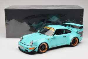 Porsche 911 964 RWB Tiffany GT Spirit 1:12 GT951 Żywica — zdjęcie 6 z 6