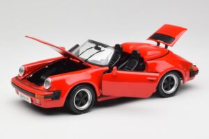 Porsche 911 964 Speedster Czerwony Maisto 1:18 37800-M2 Metal — zdjęcie 2 z 8