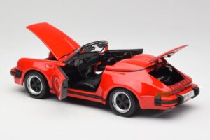 Porsche 911 964 Speedster Czerwony Maisto 1:18 37800-M2 Metal — zdjęcie 5 z 8