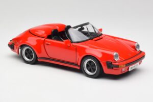 Porsche 911 964 Speedster Czerwony Maisto 1:18 37800-M2 Metal — zdjęcie 6 z 8