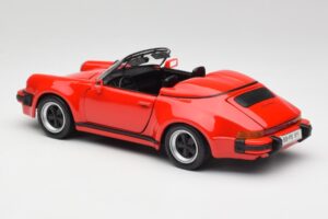 Porsche 911 964 Speedster Czerwony Maisto 1:18 37800-M2 Metal — zdjęcie 7 z 8
