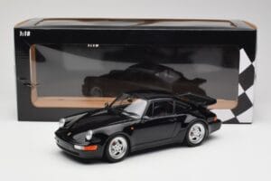 Porsche 911 964 Turbo Bad Boys Czarny Minichamps 1:18 155069104 Metal — zdjęcie 6 z 6