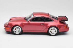 Porsche 911 964 Turbo Czerwony Minichamps 1:18 155069102 Metal — zdjęcie 3 z 6