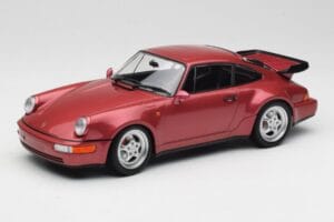 Porsche 911 964 Turbo Czerwony Minichamps 1:18 155069102 Metal