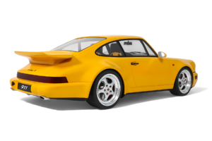 Porsche 911 964 Turbo S Speed Yellow GT Spirit 1:8 GTS801701 Żywica — zdjęcie 2 z 5