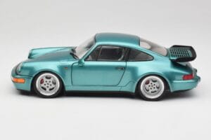 Porsche 911 964 Turbo Wimbledon Green Metallic Solido 1:18 S1803407 Metal — zdjęcie 4 z 8