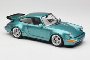 Porsche 911 964 Turbo Wimbledon Green Metallic Solido 1:18 S1803407 Metal — zdjęcie 6 z 8