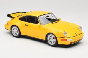 Porsche 911 964 Turbo Żółty Minichamps 1:18 155069100 Metal — zdjęcie 4 z 6