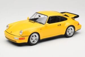 Porsche 911 964 Turbo Żółty Minichamps 1:18 155069100 Metal