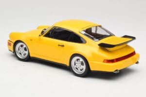 Porsche 911 964 Turbo Żółty Minichamps 1:18 155069100 Metal — zdjęcie 5 z 6