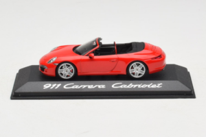 Porsche 911 991 Carrera Kabriolet Czerwony Minichamps 1:43 WAP0200120C Metal