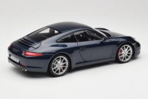 Porsche 911 991 Carrera S Blue Metallic Minichamps 1:18 WAP0210200C Metal — zdjęcie 3 z 8