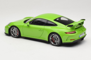 Porsche 911 991 GT3 Zielony Shmee150 Minichamps 1:18 110067025 Metal — zdjęcie 7 z 8