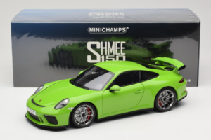 Porsche 911 991 GT3 Zielony Shmee150 Minichamps 1:18 110067025 Metal — zdjęcie 8 z 8