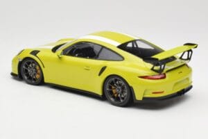 Porsche 911 991.1 GT3 RS Lizard Green & Stripes Minichamps 1:18 155066224 Metal — zdjęcie 5 z 6
