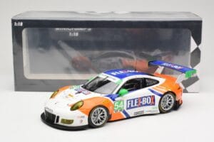 Porsche 911 991.1 GT3 R Core Autosport #54 J. Bennett / C. Braun / P. Long / N. Jonsson 24 Hours of Daytona 2017 Minichamps 1 — zdjęcie 6 z 6