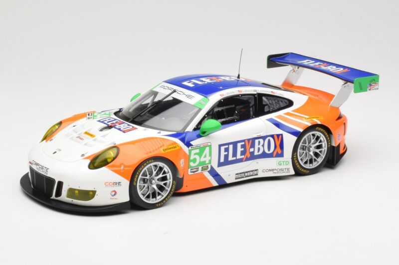 Porsche 911 991.1 GT3 R Core Autosport #54 J. Bennett / C. Braun / P. Long / N. Jonsson 24 Hours of Daytona 2017 Minichamps 1