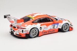 Porsche 911 991.1 GT3 R Manthey Racing #12 F. Klohs / P. Renauer 24 Hours Nurburgring 2017 Minichamps 1:18 155176912 Metal — zdjęcie 2 z 6
