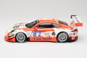 Porsche 911 991.1 GT3 R Manthey Racing #12 F. Klohs / P. Renauer 24 Hours Nurburgring 2017 Minichamps 1:18 155176912 Metal — zdjęcie 3 z 6