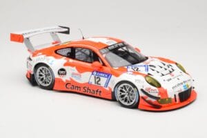 Porsche 911 991.1 GT3 R Manthey Racing #12 F. Klohs / P. Renauer 24 Hours Nurburgring 2017 Minichamps 1:18 155176912 Metal — zdjęcie 4 z 6