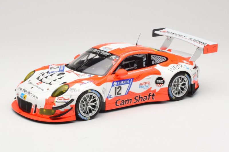 Porsche 911 991.1 GT3 R Manthey Racing #12 F. Klohs / P. Renauer 24 Hours Nurburgring 2017 Minichamps 1:18 155176912 Metal