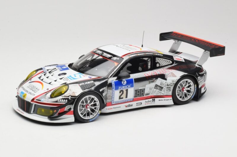 Porsche 911 991.1 GT3 R #21 WTM Racing J. Stursberg / V. Krumbach 24h Nurburgring 2016 Minichamps 1:18 155166021 Metal