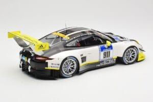 Porsche 911 991.1 GT3 R #911 Manthey Racing N. Tandy / E. Bamber 24h Nurburgring 2016 Minichamps 1:18 155166911 Metal — zdjęcie 2 z 6