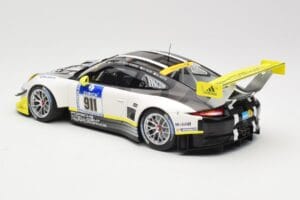 Porsche 911 991.1 GT3 R #911 Manthey Racing N. Tandy / E. Bamber 24h Nurburgring 2016 Minichamps 1:18 155166911 Metal — zdjęcie 5 z 6