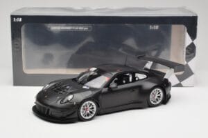 Porsche 911 991.1 GT3 R NBR Test October 2015 Czarny Minichamps 1:18 155156161 Metal — zdjęcie 6 z 6