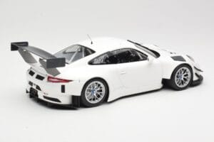 Porsche 911 991.1 GT3 R Biały Ze Srebrnymi Felgami Minichamps 1:18 153166000 Metal — zdjęcie 2 z 6