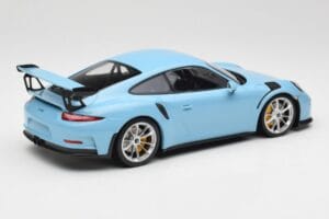 Porsche 911 991.1 GT3 RS Niebieski Matowe Felgi Minichamps 1:18 153066235 Metal — zdjęcie 2 z 6
