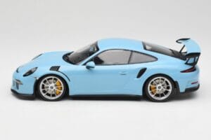 Porsche 911 991.1 GT3 RS Niebieski Matowe Felgi Minichamps 1:18 153066235 Metal — zdjęcie 3 z 6