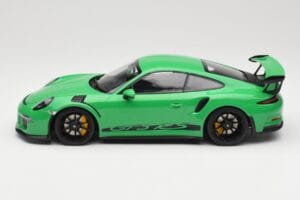 Porsche 911 991.1 GT3 RS Zielony Czarne Felgi Minichamps 1:18 153066228 Metal — zdjęcie 3 z 6